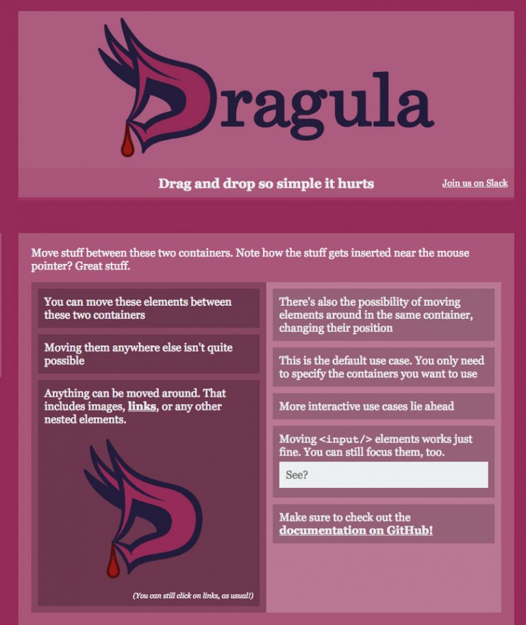 Добавить Drag & Drop на сайт легко с Dragula