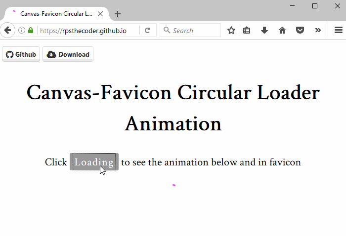 Как создать анимированный загрузчик Favicon с помощью JavaScript