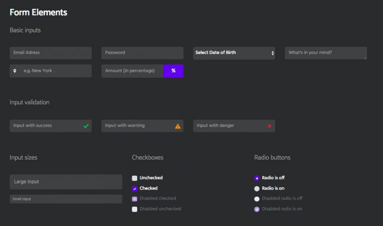 Wired UI – Лучшая бесплатная версия Bootstrap 4 UI Kit