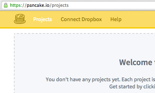 Разместите свой статический сайт в Dropbox с блинчиком
