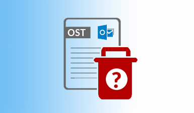 Как я могу удалить файл Outlook OST без потери данных электронной почты?