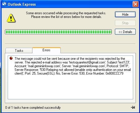Почему возникает код ошибки сервера Outlook Express 0x800ccc79 и как ее исправить?
