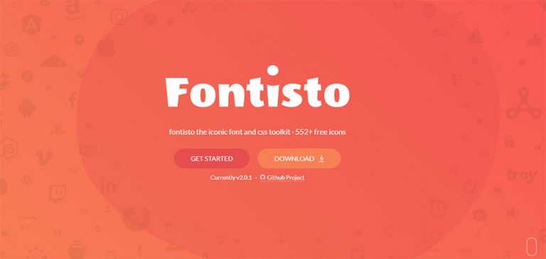 Fontisto — бесплатный набор шрифтов и набор инструментов CSS