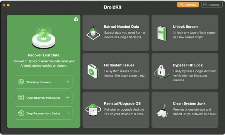 DroidKit — комплексное решение проблем Android