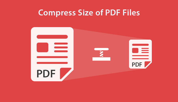 Сжать размер файлов PDF