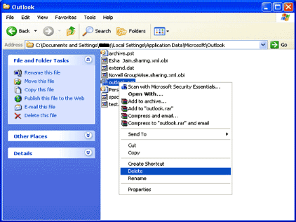 Почему и как удалить поврежденный файл OST в Outlook?