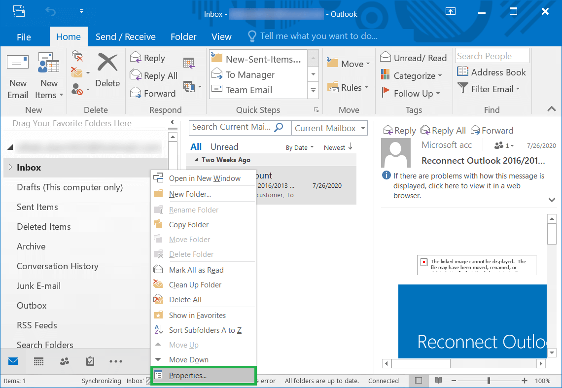 Outlook открытие. Как настроить папки в аутлук. Outlook вид входящих писем. Аутлук пропали папки слева. Аутлук как сделать больше памяти.