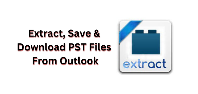 Извлечь PST-файл из Outlook