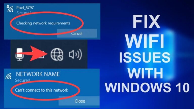 Как исправить проблему неработающего Wi-Fi в Windows 10