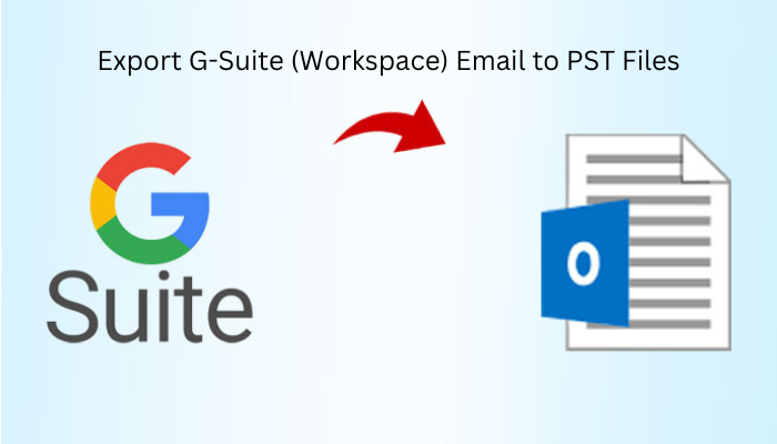 Эффективно экспортируйте G Suite (рабочую область) в файлы MSG.