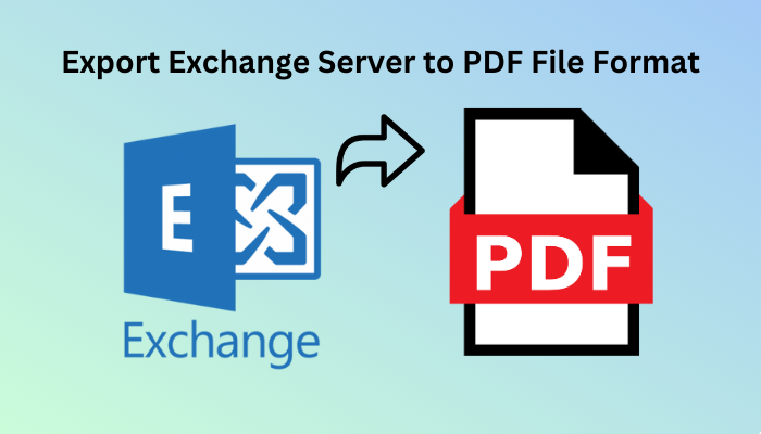 Преобразование электронной почты Exchange в формат файла PDF